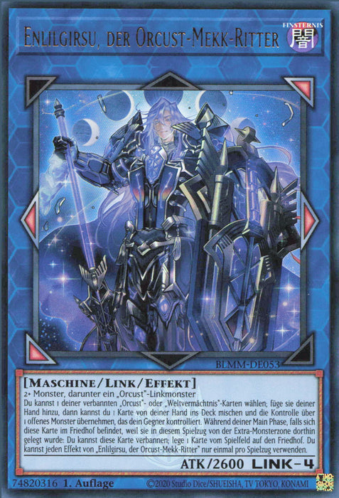 Enlilgirsu, der Orcust-Mekk-Ritter (V.1) BLMM-DE053 Ultra Rare Deutsch