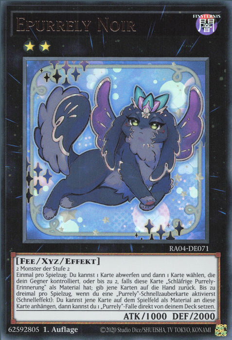 Epurrely Noir (V.2) RA04-DE071 Ultra Rare Deutsch