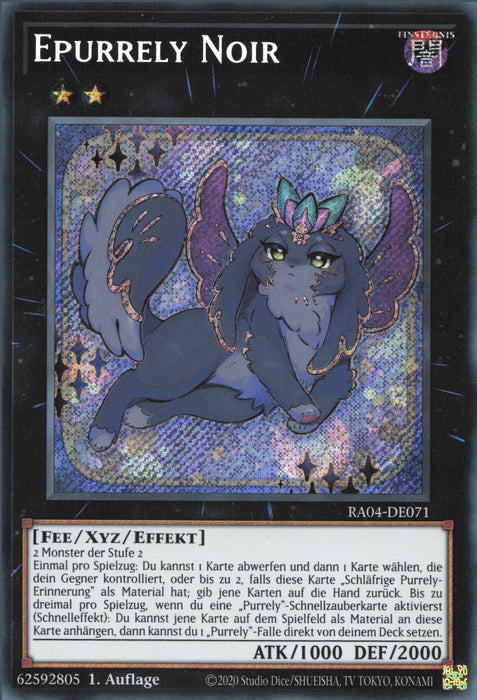Epurrely Noir (V.3) RA04-DE071 Secret Rare Deutsch