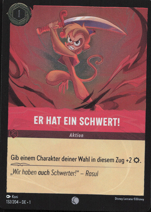 Er Hat Ein Schwert! 1TFC-132 Common Deutsch