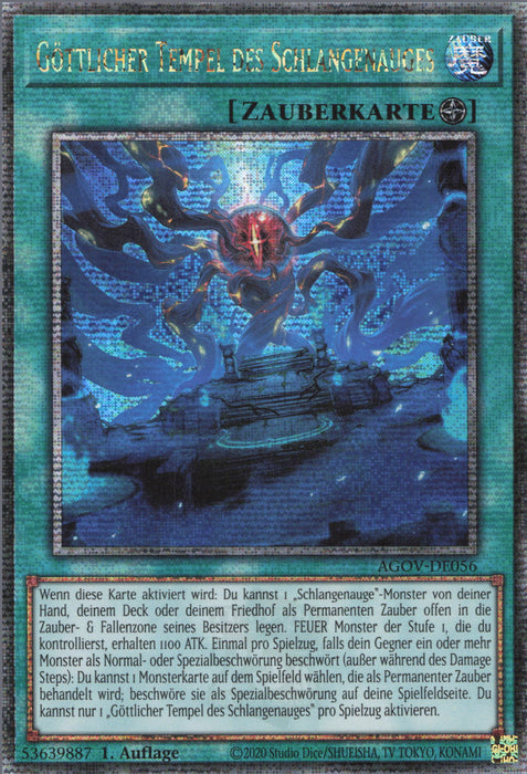 Erbsündhafte Beute - Schlangenauge (V.2) AGOV-DE057 Quarter Century Secret Rare Deutsch