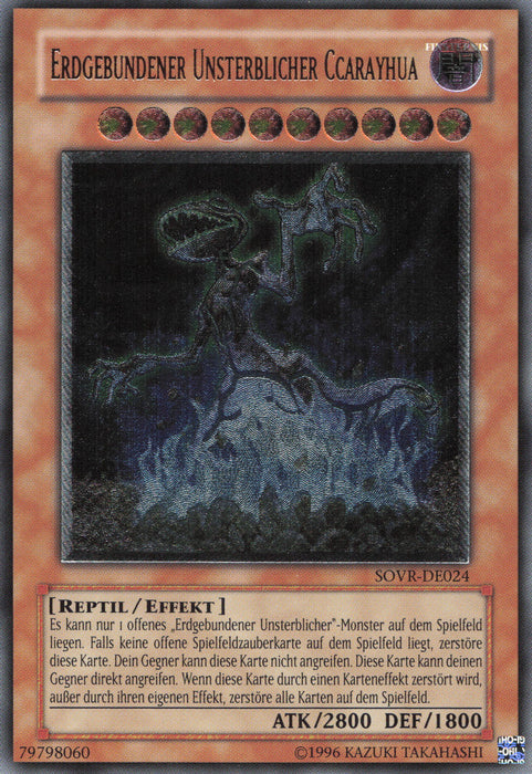Erdgebundener Unsterblicher Ccarayhua (V.2) SOVR-DE024 Ultimate Rare