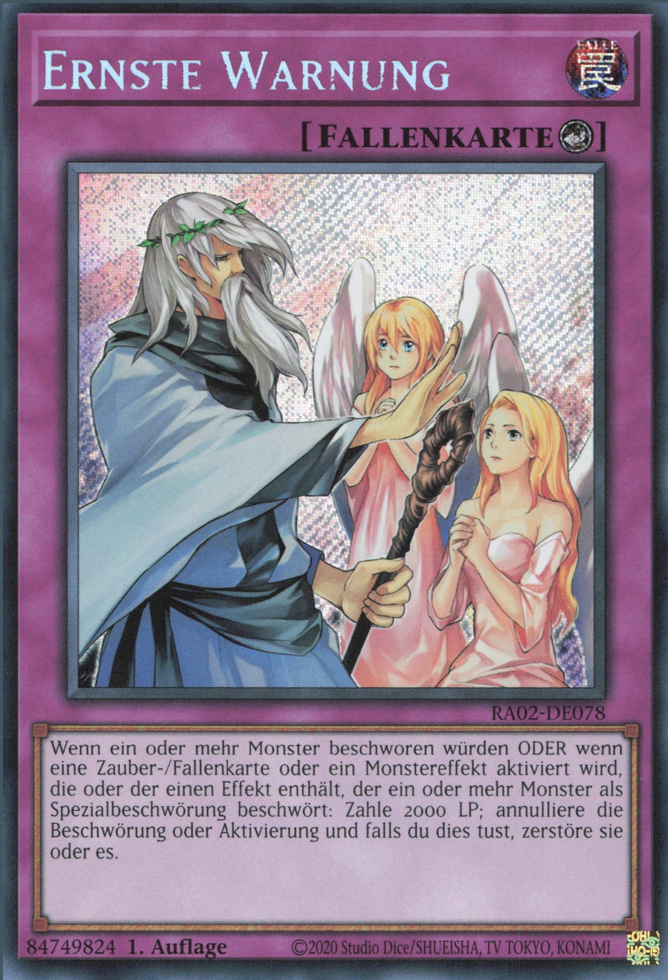 Yu-Gi-Oh! Ernste Warnung
