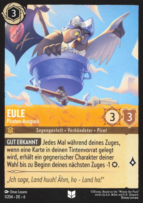 Eule - Piraten-Ausguck 6AZS-001 Uncommon Deutsch