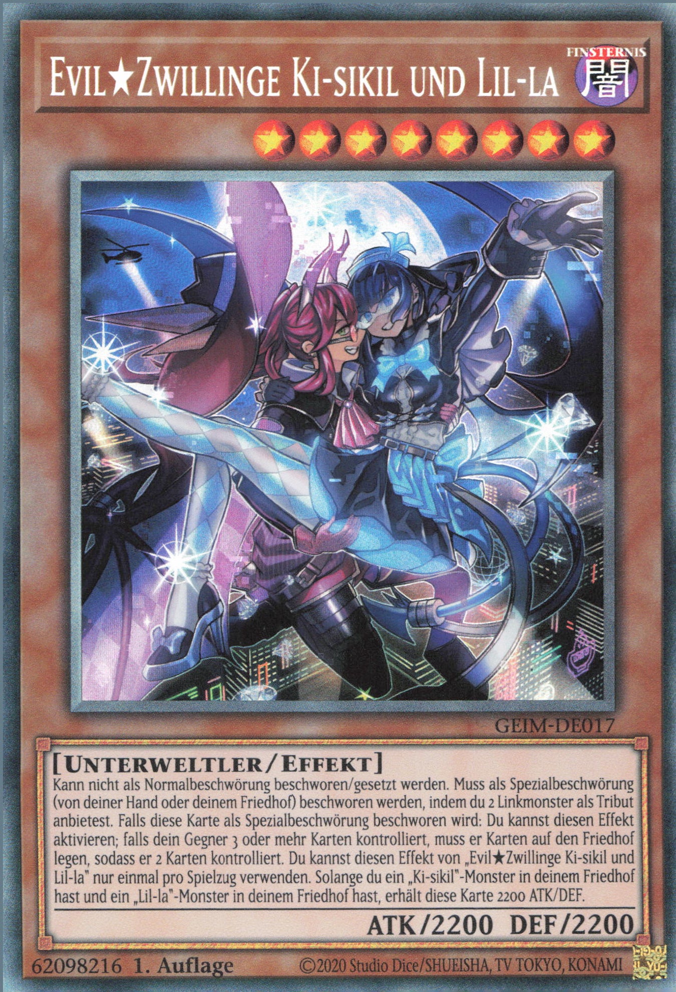 Yu-Gi-Oh! Evil★Twins Ki-sikil & Lil-la