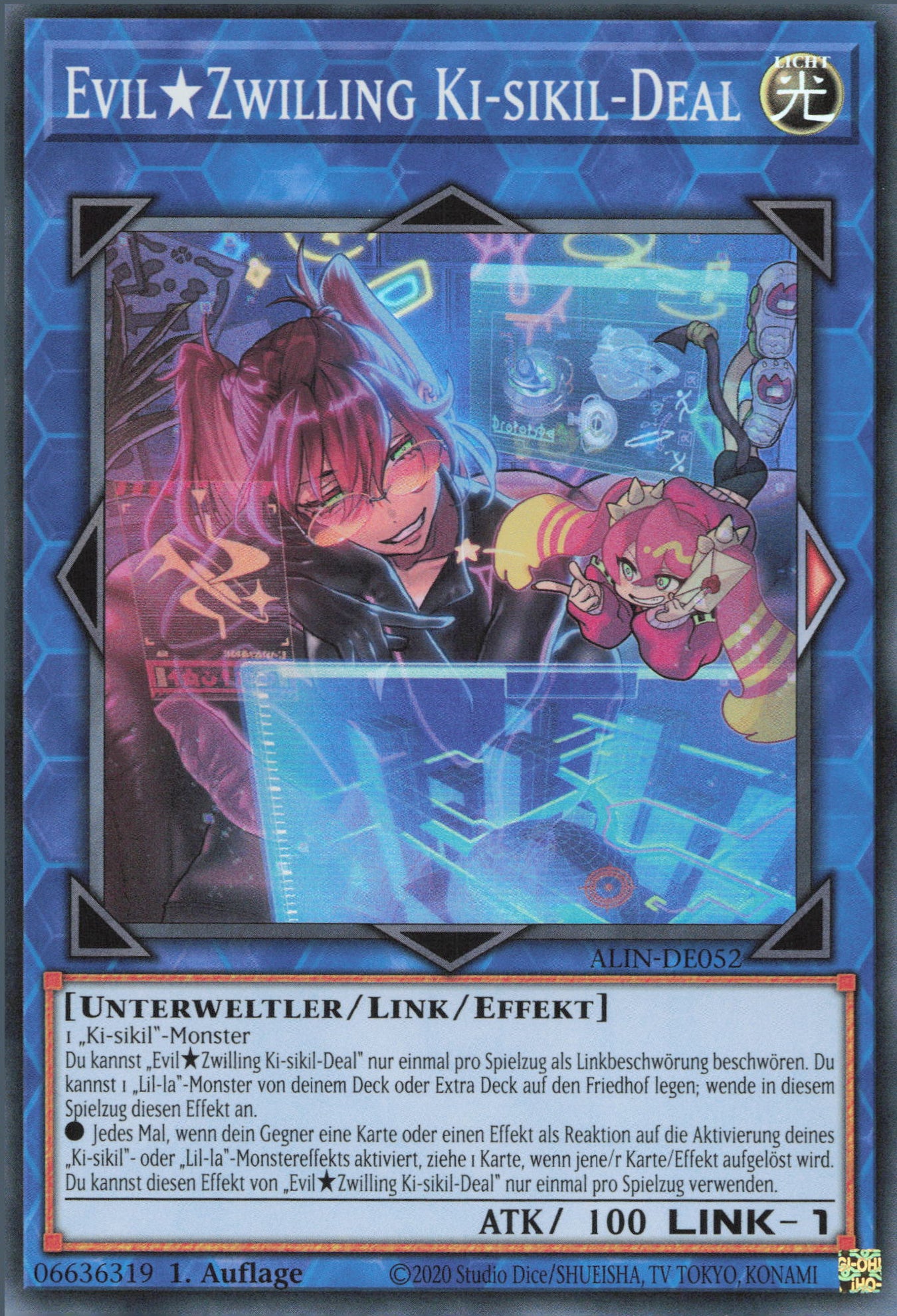 Yu-Gi-Oh! EvilZwilling Ki-sikil-Deal