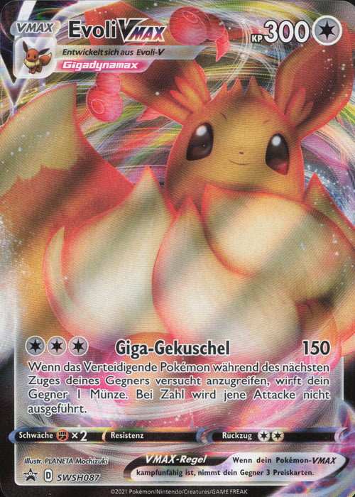 Evoli VMAX SWSH-087 Promo Deutsch