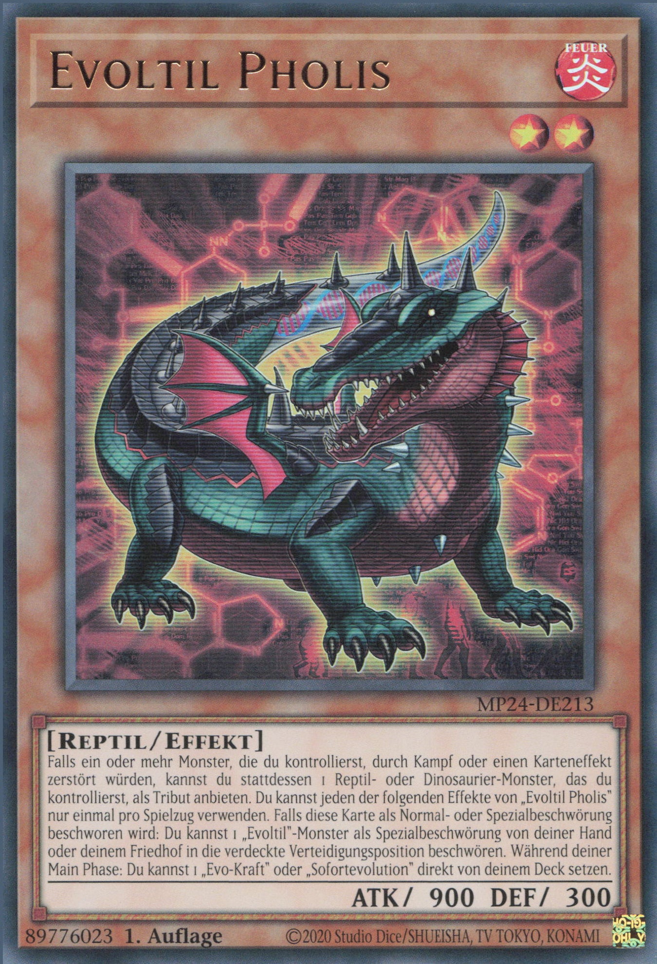 Yu-Gi-Oh! Evoltil Pholis