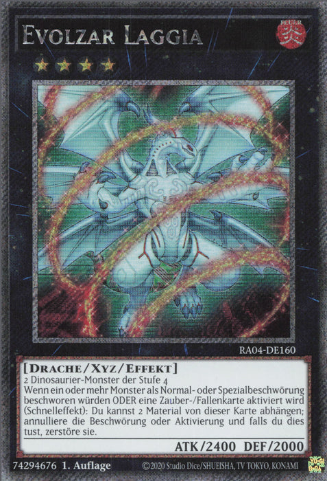 Evolzar Laggia (V.1) RA04-DE160 Platinum Secret Rare Deutsch
