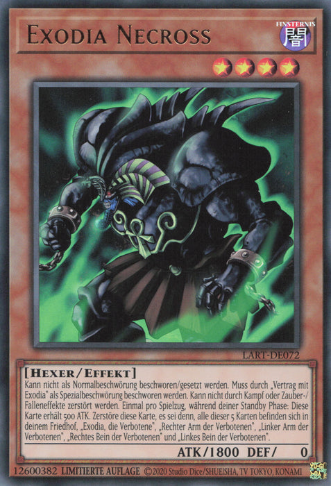 Exodia Necross LART-DE072 Ultra Rare Deutsch