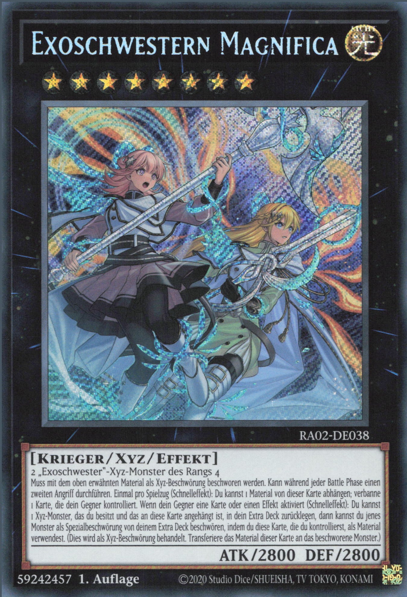 Yu-Gi-Oh! Exoschwestern Magnifica