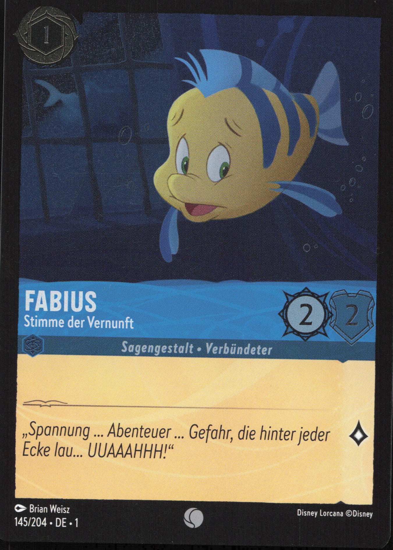 Alle Fabius Charakterkarten in Disney Lorcana