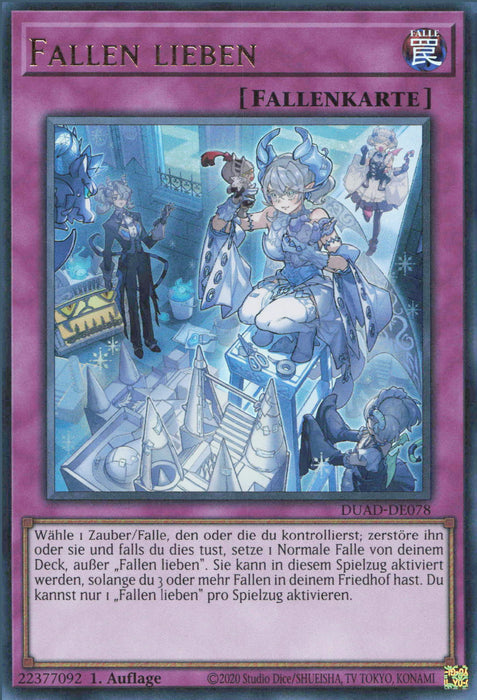 Fallen lieben DUAD-DE078 Ultra Rare Deutsch