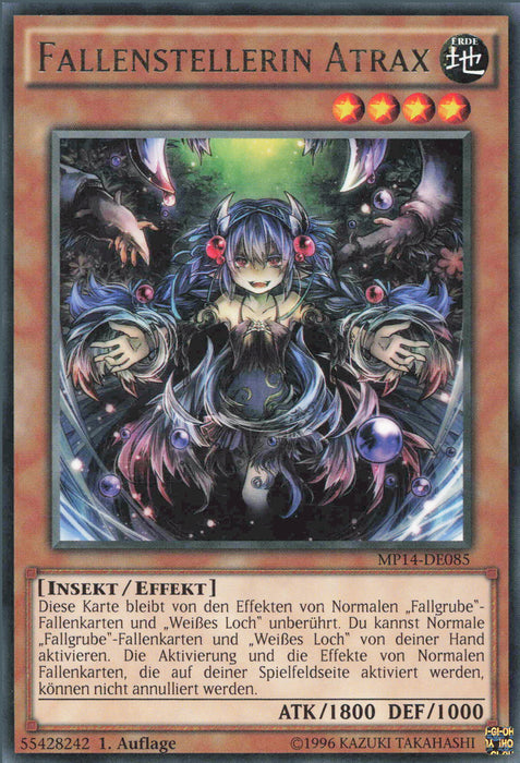 Fallenstellerin Atrax MP14-DE085 Rare Deutsch