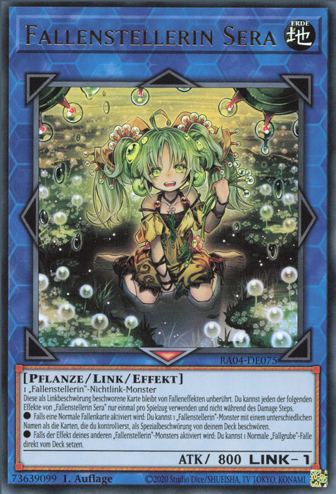 Fallenstellerin Sera (V.2) RA04-DE075 Ultra Rare Deutsch