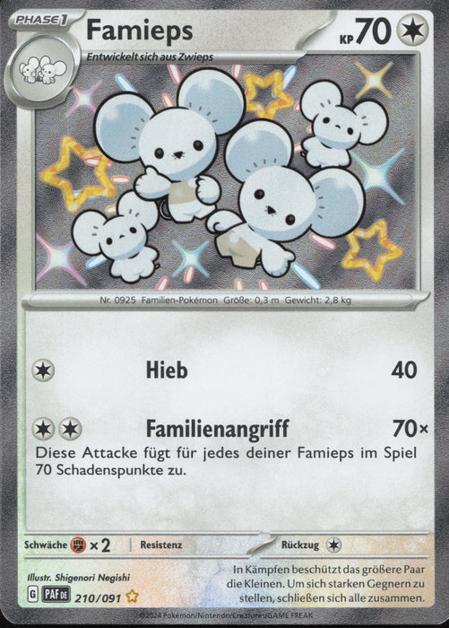 Famieps PAF-210 Shiny Rare Deutsch