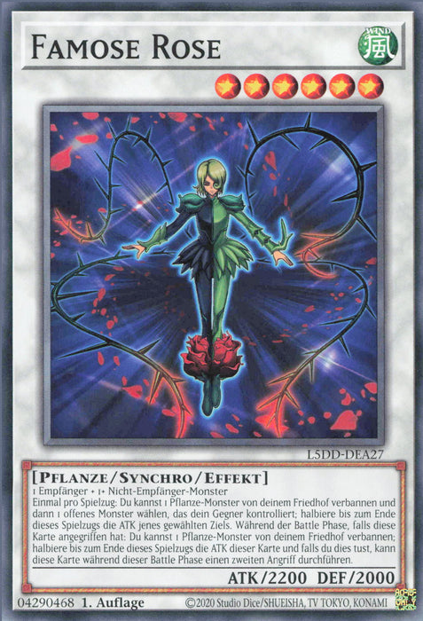 Famose Rose L5DD-DEA27 Common Deutsch