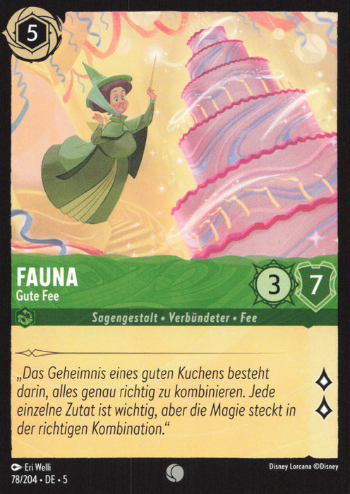 Fauna - Gute Fee 5SSK-78 Common Deutsch