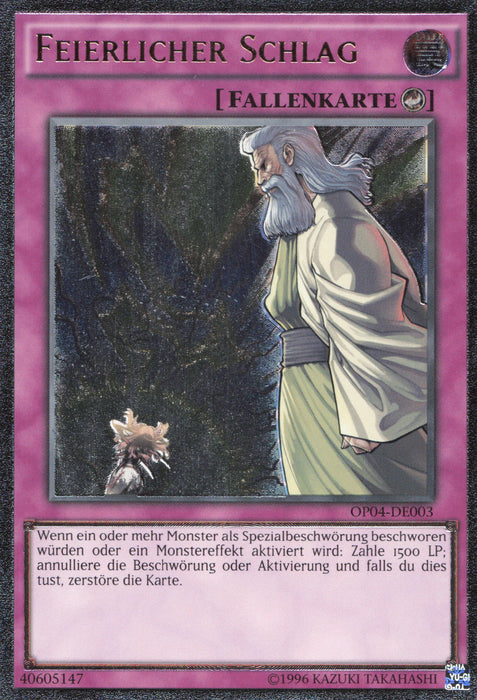 Feierlicher Schlag OP04-DE003 Ultimate Rare