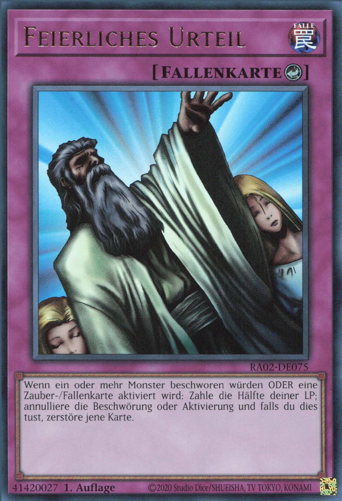 Yu-Gi-Oh! Feierliches Urteil