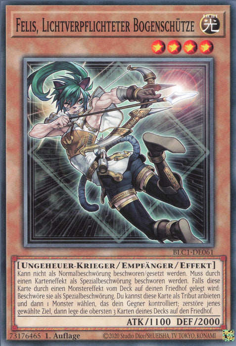 Felis, Lichtverpflichteter Bogenschütze BLC1-DE061 Common Deutsch