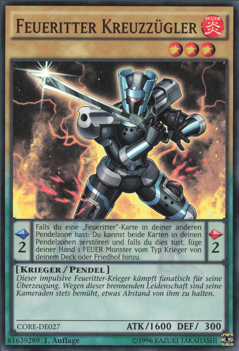 Feueritter Kreuzzügler CORE-DE027 Super Rare