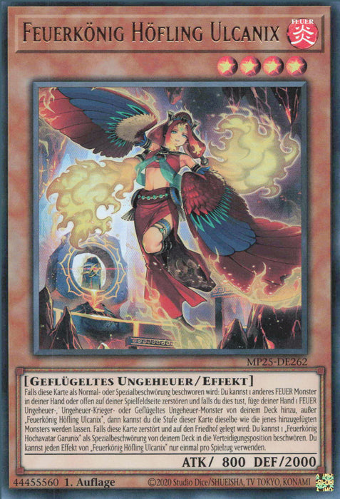 Feuerkönig Höfling Ulcanix MP25-DE262 Ultra Rare Deutsch