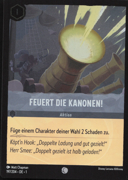Feuert die Kanonen! 1TFC-197 Common Deutsch