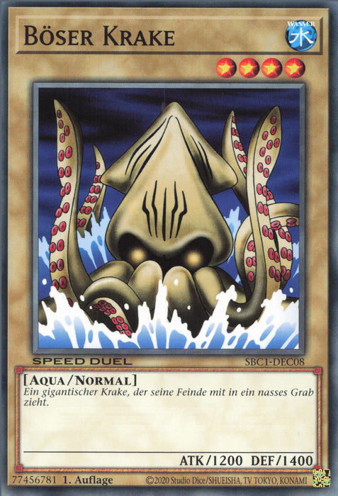 Fiend Kraken SBC1-DEC08 Common Deutsch
