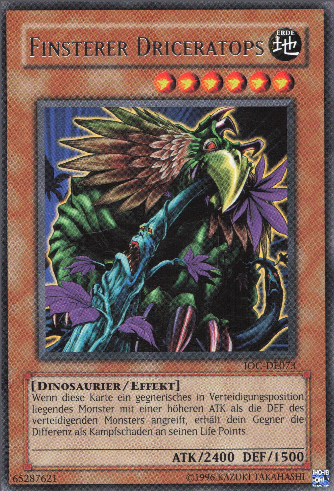Yu-Gi-Oh! Finsterer Driceratops (V.2)