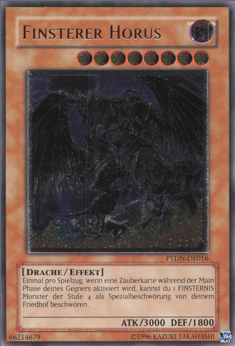 Finsterer Horus (V.2) PTDN-DE016 Ultimate Rare