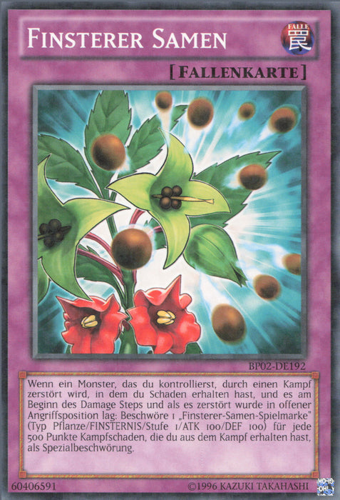 Finsterer Samen (V.2) BP02-DE192 Mosaic Rare Deutsch