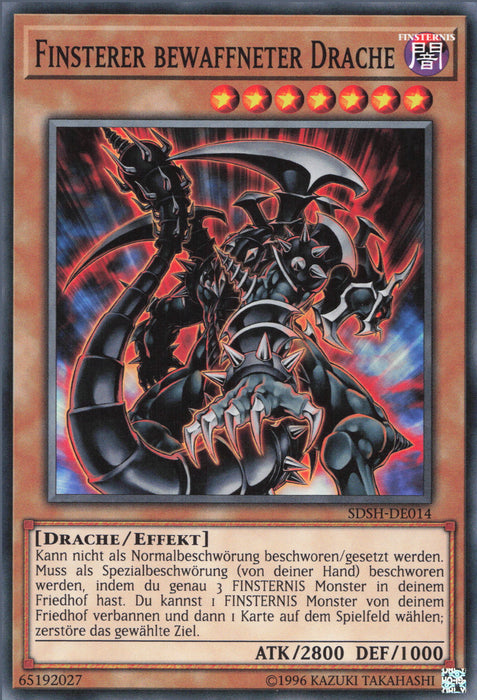 Finsterer bewaffneter Drache SDSH-DE014 Common Deutsch