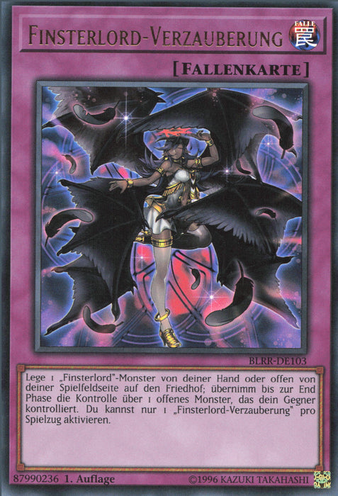 Finsterlord-Verzauberung BLRR-DE103 Ultra Rare