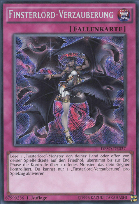 Finsterlord-Verzauberung DESO-DE037 Secret Rare