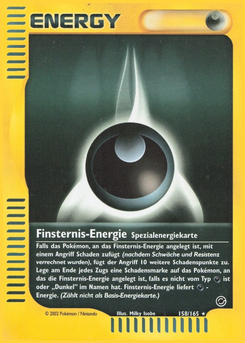 Finsternis-Energie EX-158 Rare Deutsch
