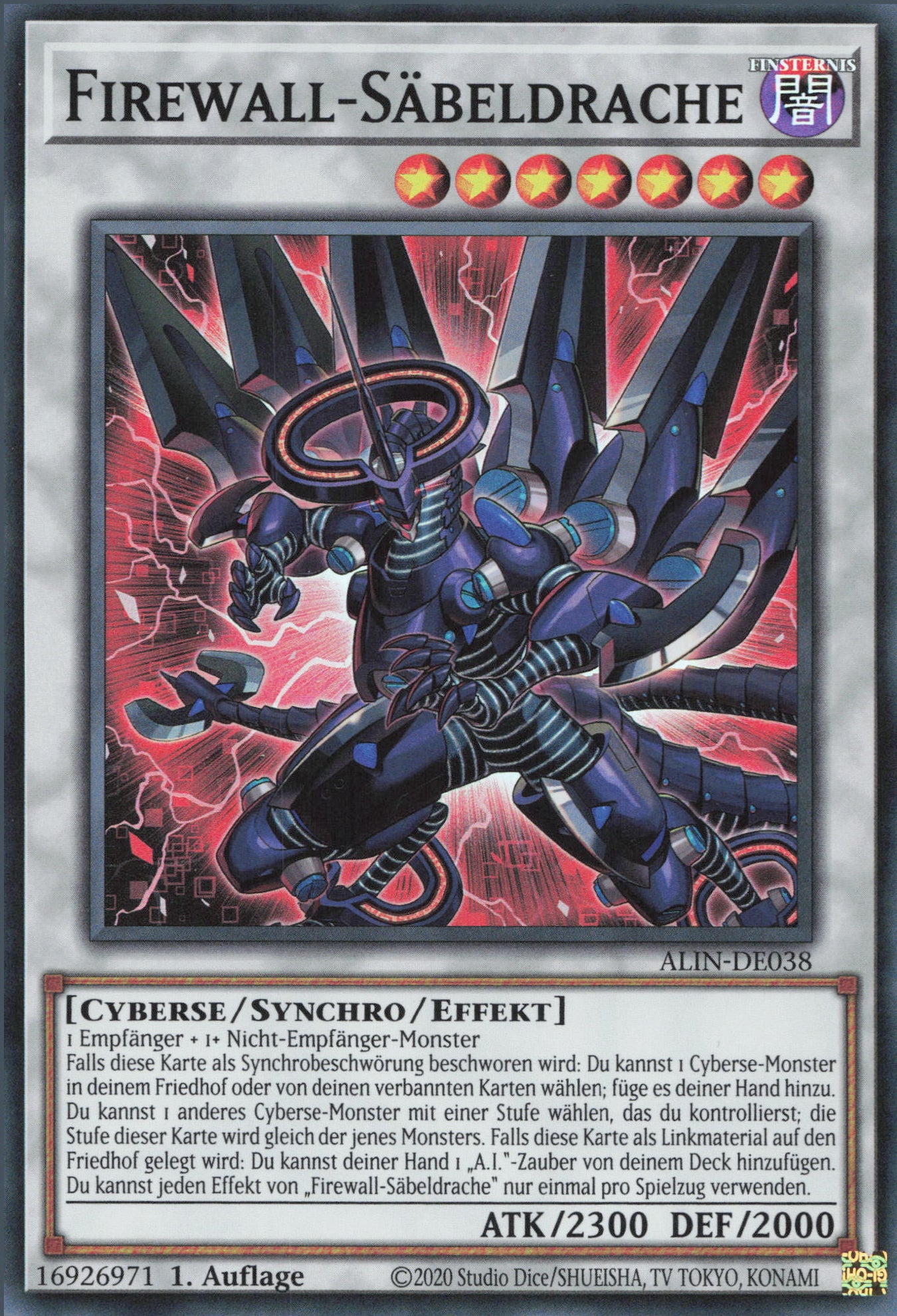 Yu-Gi-Oh! Firewall-Säbeldrache