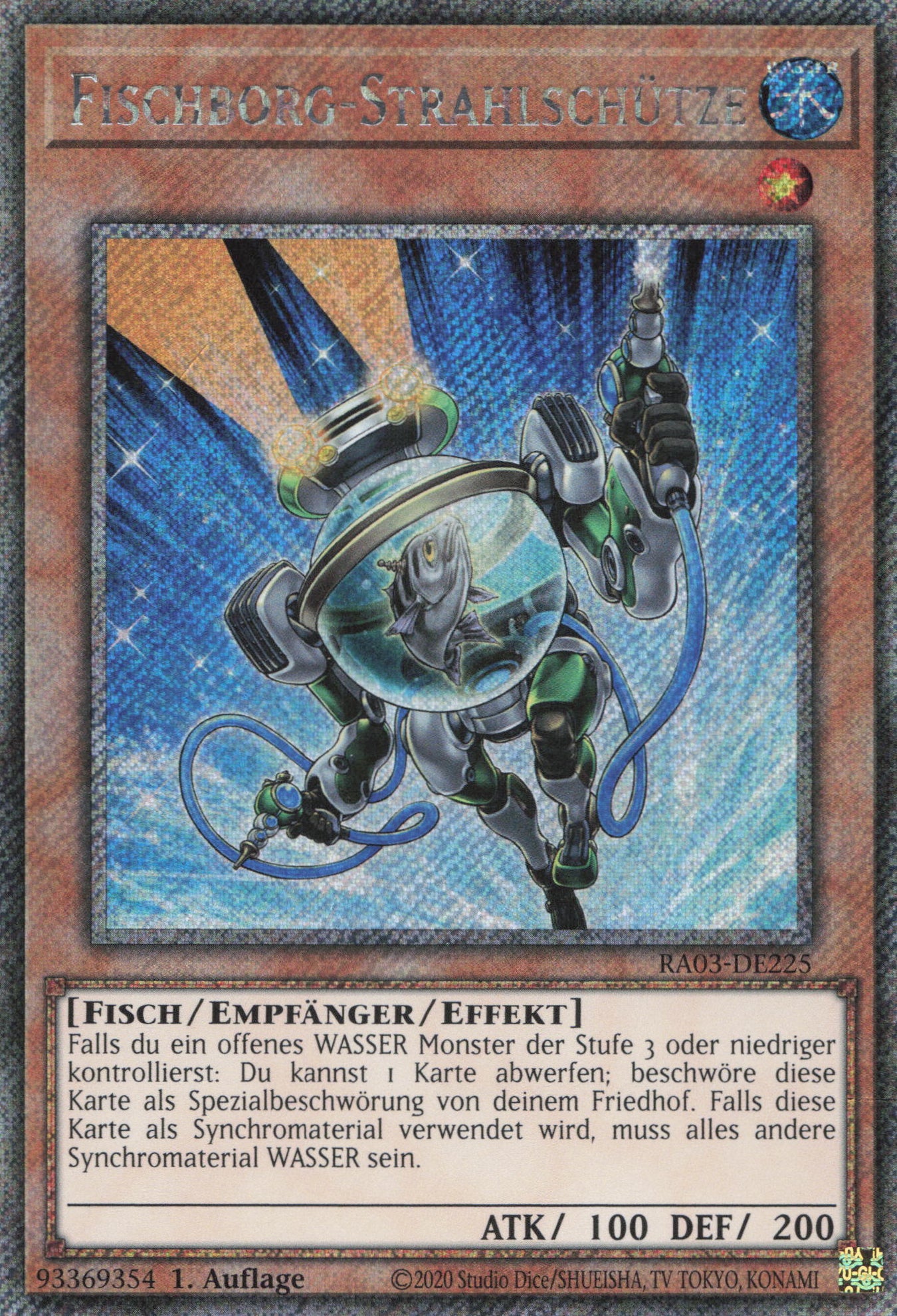 Yu-Gi-Oh! Fischborg-Strahlschütze