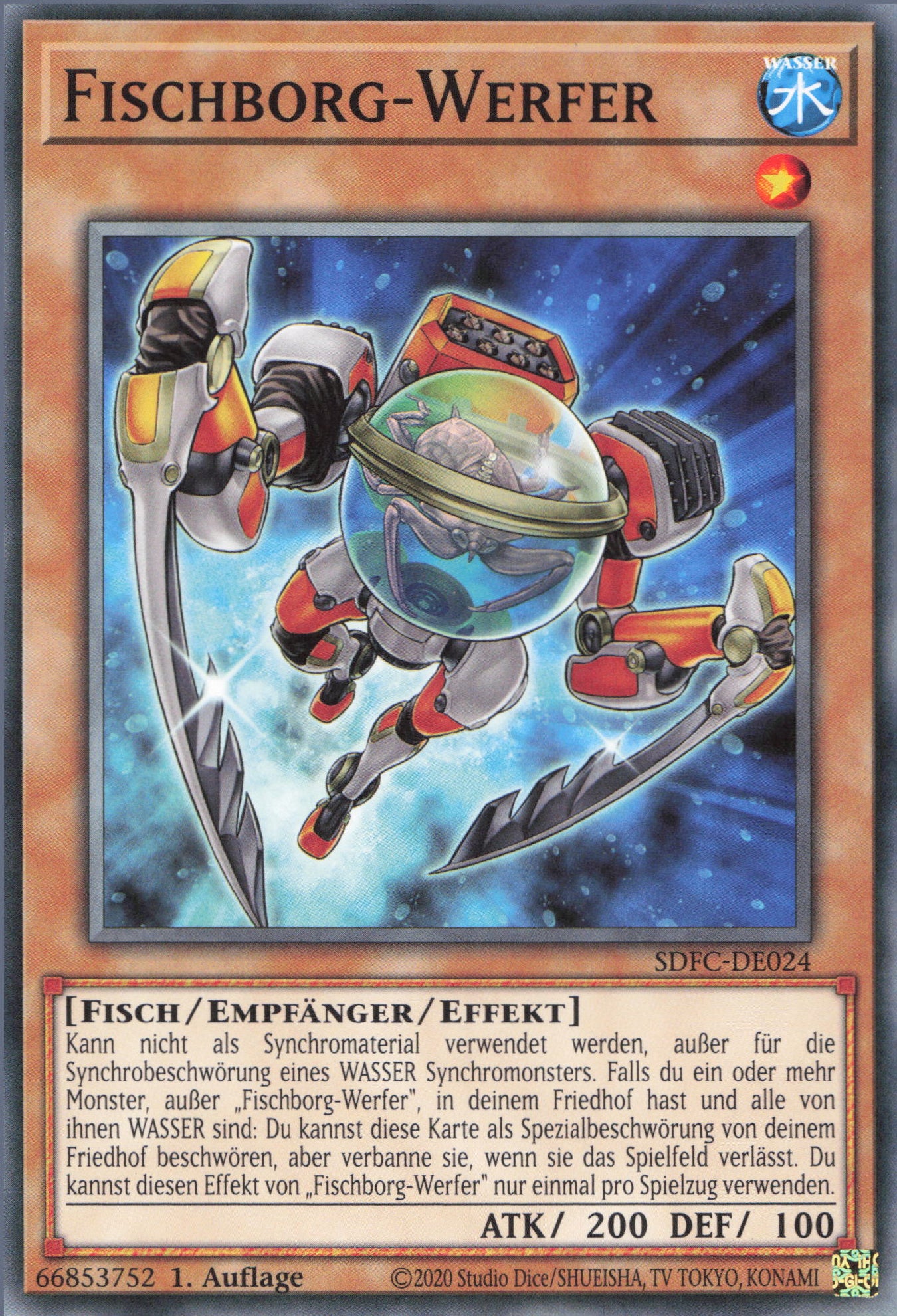 Yu-Gi-Oh! Fischborg-Werfer