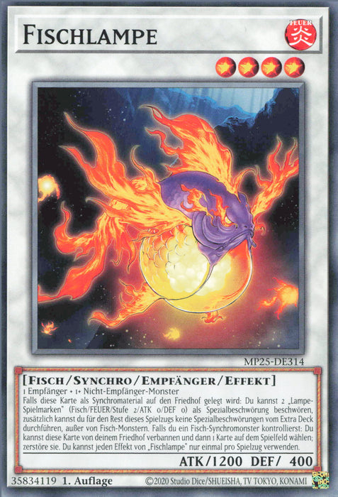 Fischlampe MP25-DE314 Common Deutsch