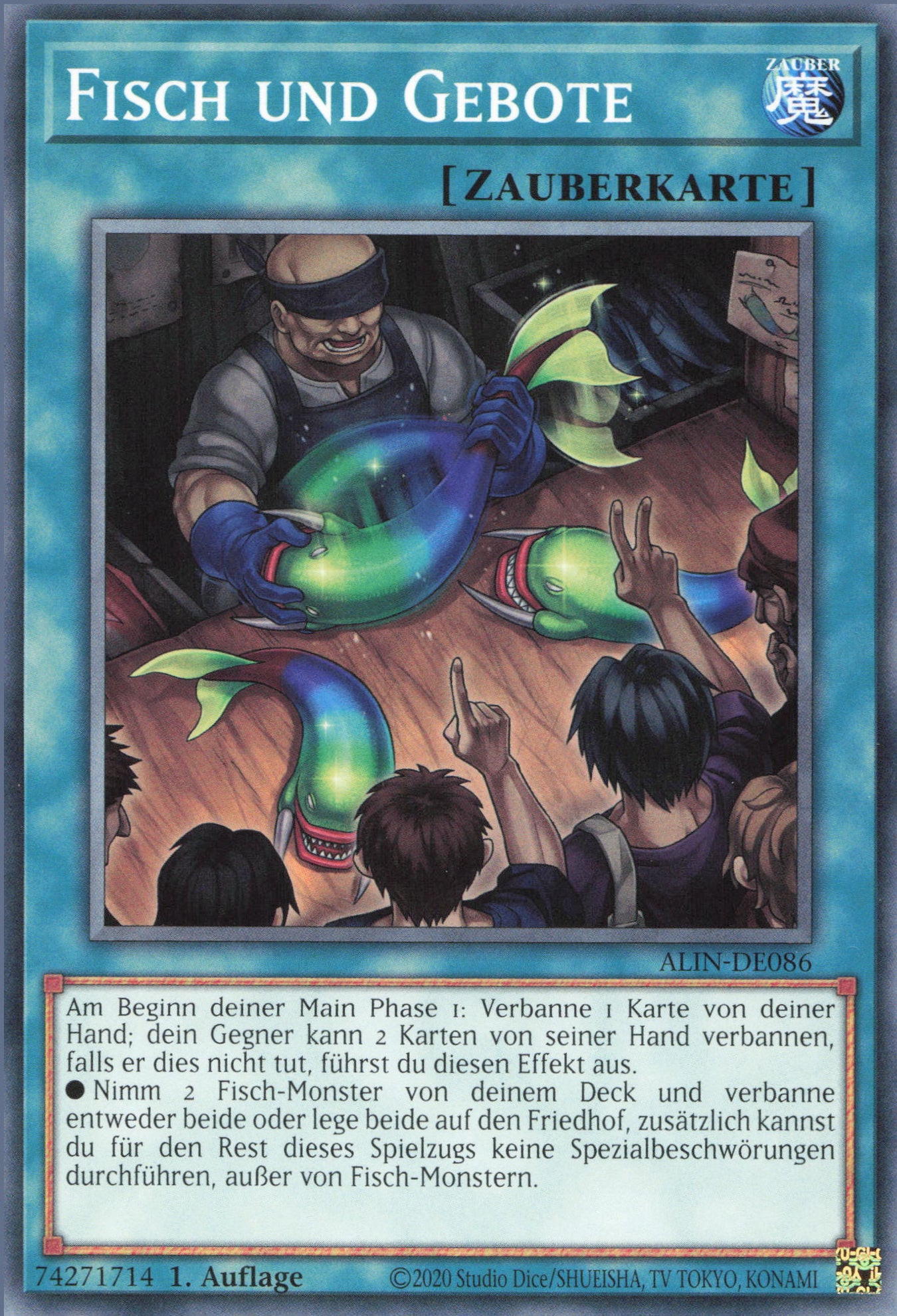 Yu-Gi-Oh! Fisch und Gebote