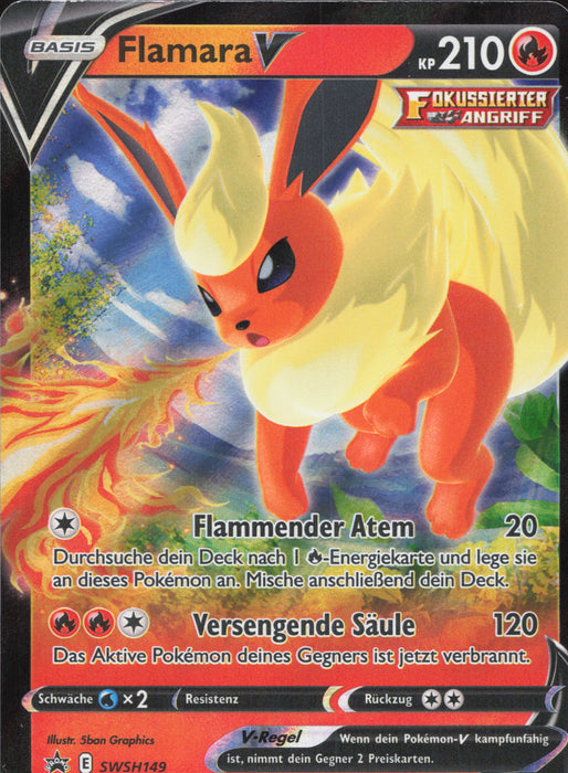 Flamara V SWSH-149 Promo Deutsch