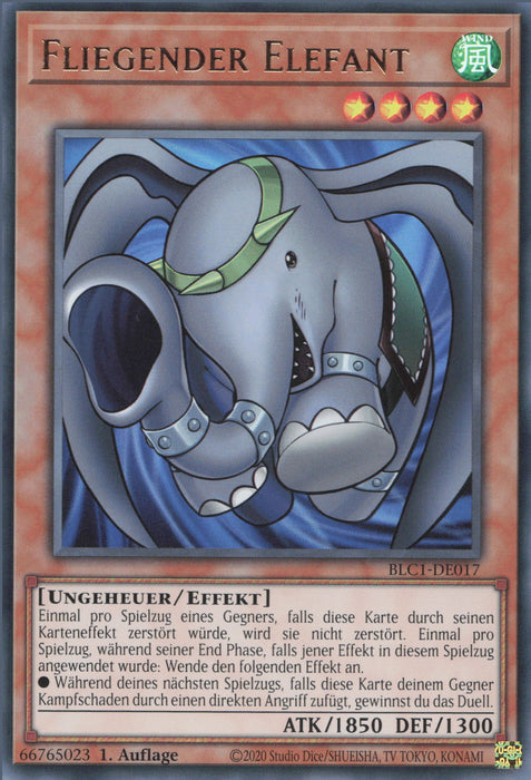 Fliegender Elefant (V.1) BLC1-DE017 Ultra Rare Deutsch