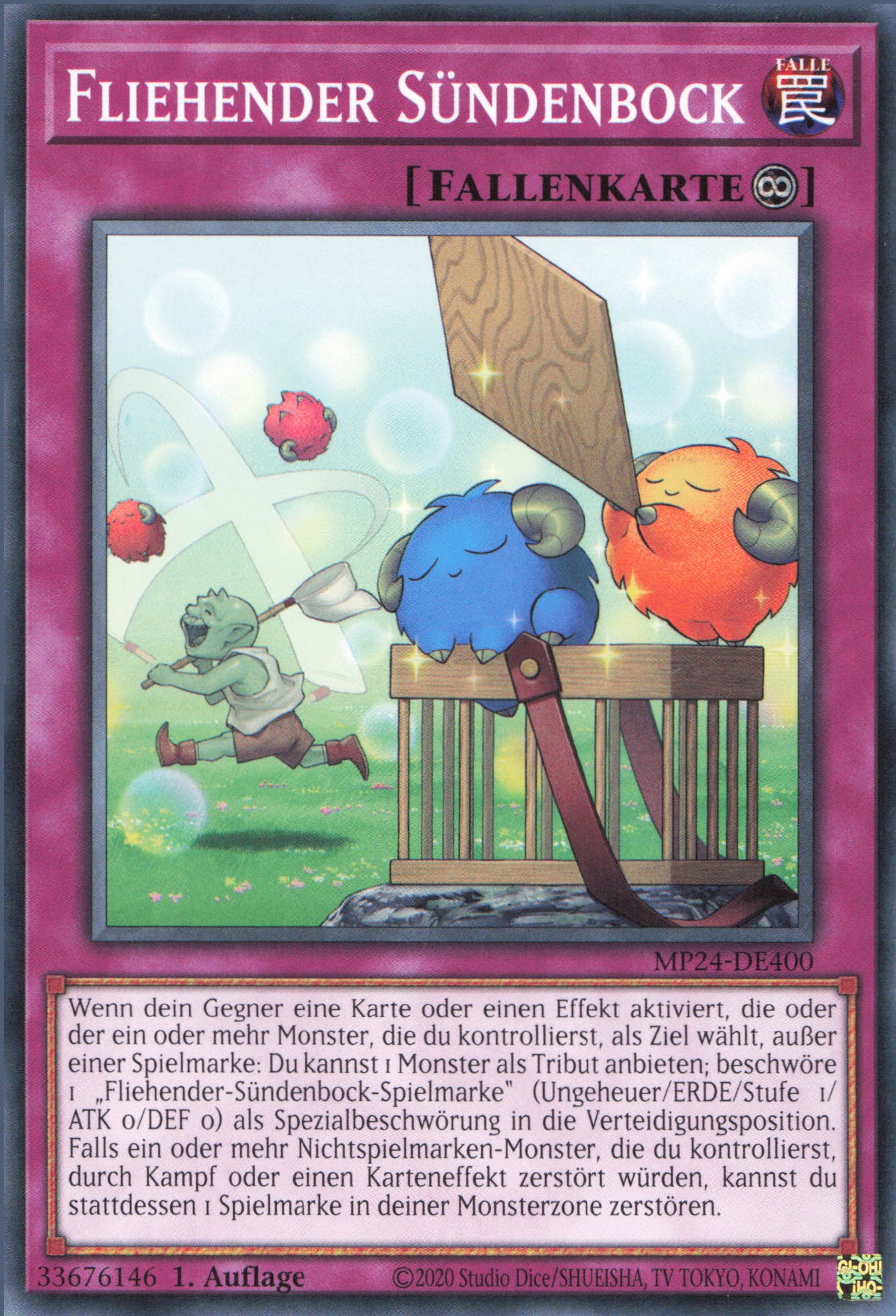 Yu-Gi-Oh! Fliehender Sündenbock
