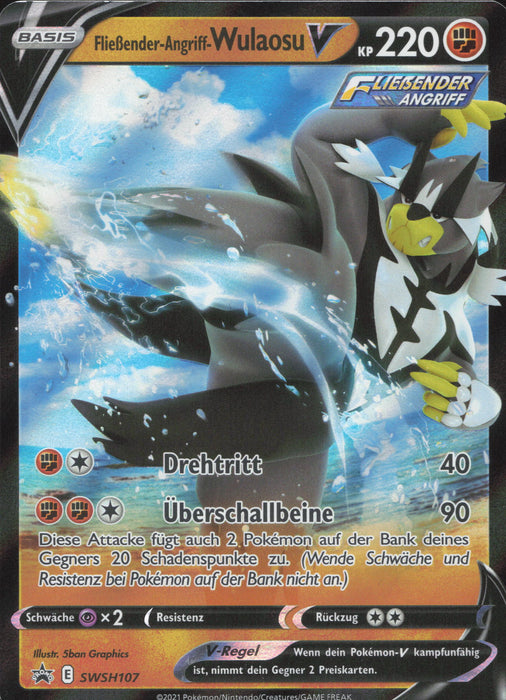 Rapid Strike Wulaosu V SWSH-107 Promo Deutsch