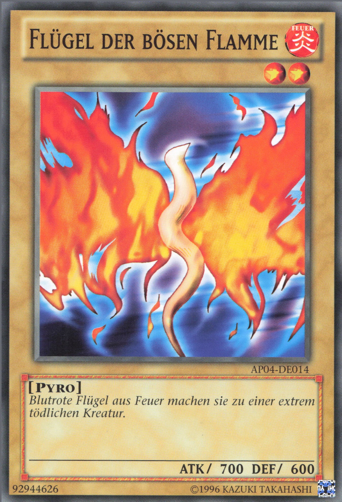 Yu-Gi-Oh! Flügel der bösen Flamme