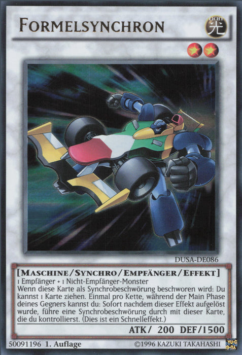Formelsynchron DUSA-DE086 Ultra Rare