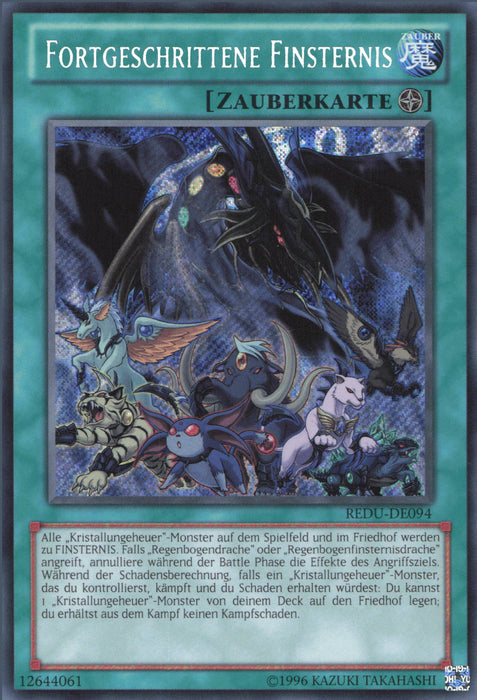 Fortgeschrittene Finsternis REDU-DE094 Secret Rare Deutsch