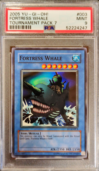 Fortress Whale TP7-EN003 Super Rare Englisch PSA 9