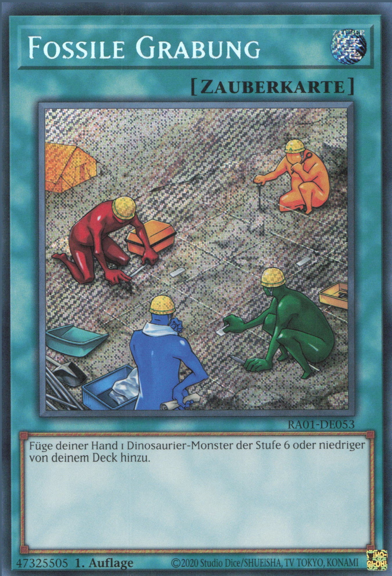 Yu-Gi-Oh! Fossile Grabung (V.3)